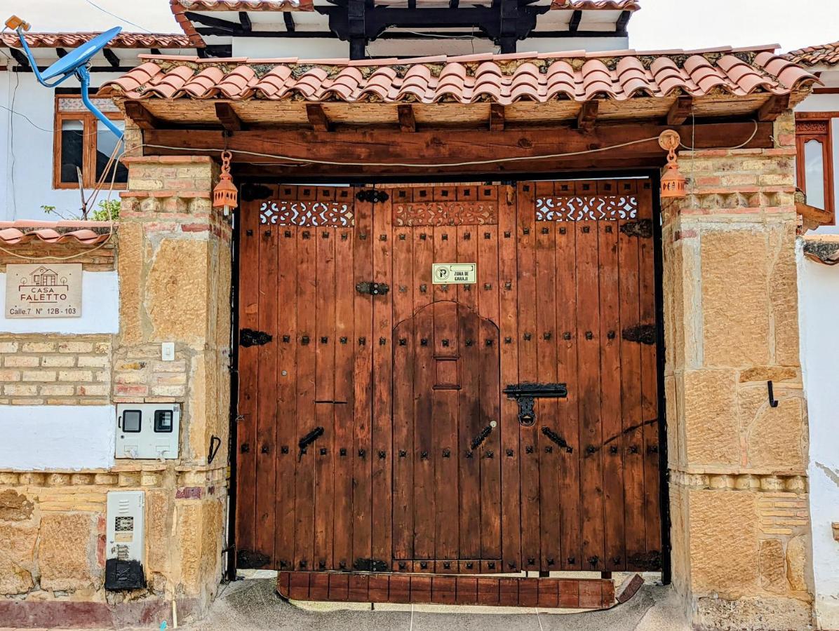 Casa De Huespedes Faletto Villa de Leyva Exteriér fotografie