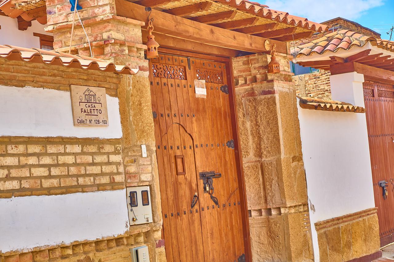 Casa De Huespedes Faletto Villa de Leyva Exteriér fotografie